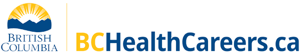 Government of BC and BC health careers logo